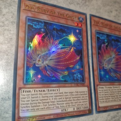 Yugioh Karten Zep, Rubin des Ghoti Dabl-de085 NM Zustand