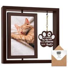 Cat Memorial Gifts for Loss of Cat Picture Frame, Pet Memorial Gifts for Cats...