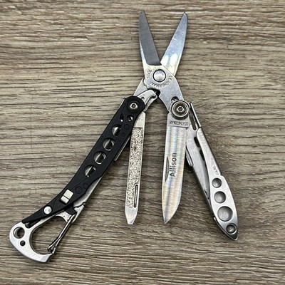 Retired Leatherman Style CS Multi Tool Knife File Scissor Carabiner Discontinued