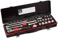 Ko-ken 3286Z Z-EAL 3/8" (9.5mm) Insert Socket Wrench Set New Japan