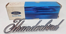 Nos 1972 To 1976 Ford Thunderbird Script Emblem D2sb-16098a Nos 1972 To 1976 Ford Thunderbird Script Emblem D2sb-16098a