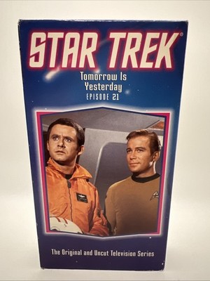 Star Trek - Episode 21 - Tomorrow Is Yesterday  (VHS,1993)