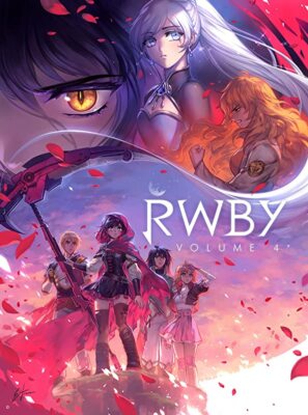 RWBY-RWBY VOL.4-JAPAN 2 BLU-RAY No Cut / Regular version Japan
