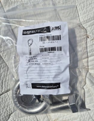 ABS Safety Lock Eye M16 SE-TOP-BOLT Anschlagöse M16 (10Stück)