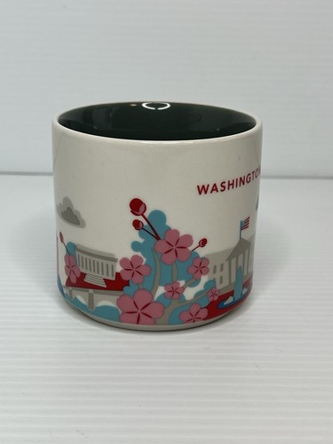 Starbucks Washington DC 14oz Mug You Are Here Collector Series Coffee Cup - Picture 4 of 6