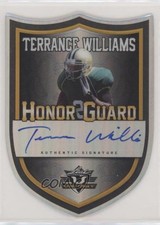 2014 Leaf Valiant Honor Guard Auto Black 2/5 Terrance Williams #HG-TW2 Auto 0s3
