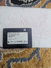 Micron 5200 MAX 1.92TB SSD 2.5" SATA MTFDDAK1T9TDN 0h 0GB Writes New