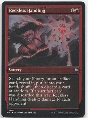 Reckless Handling (Foil Etched) March of the Machine: The Aftermath 119 NM Foil