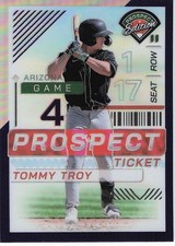 2024 Panini Prospect Edition - Tommy Troy #81 Purple Holo Prizm /99 (RC)
