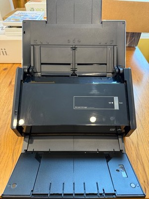 Fujitsu ScanSnap iX500 High Speed Wi-Fi USB Scanner - Black (NO POWER CORD)