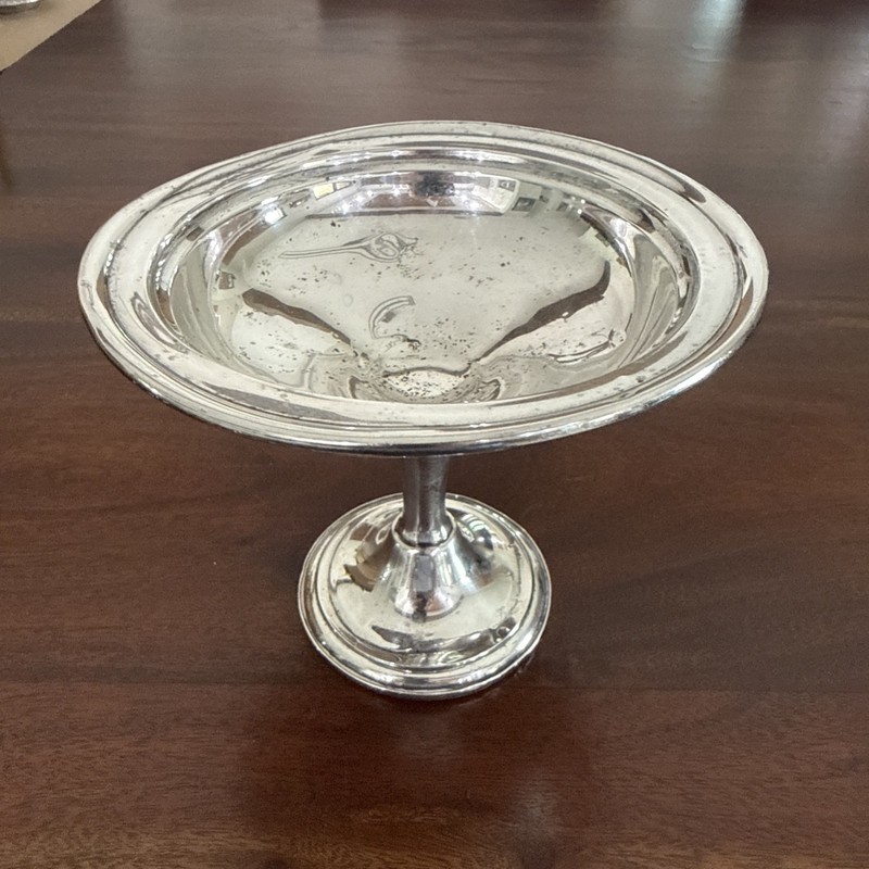 Alvin Sterling Silver Dish Pedestal Bowl C56 Vintage