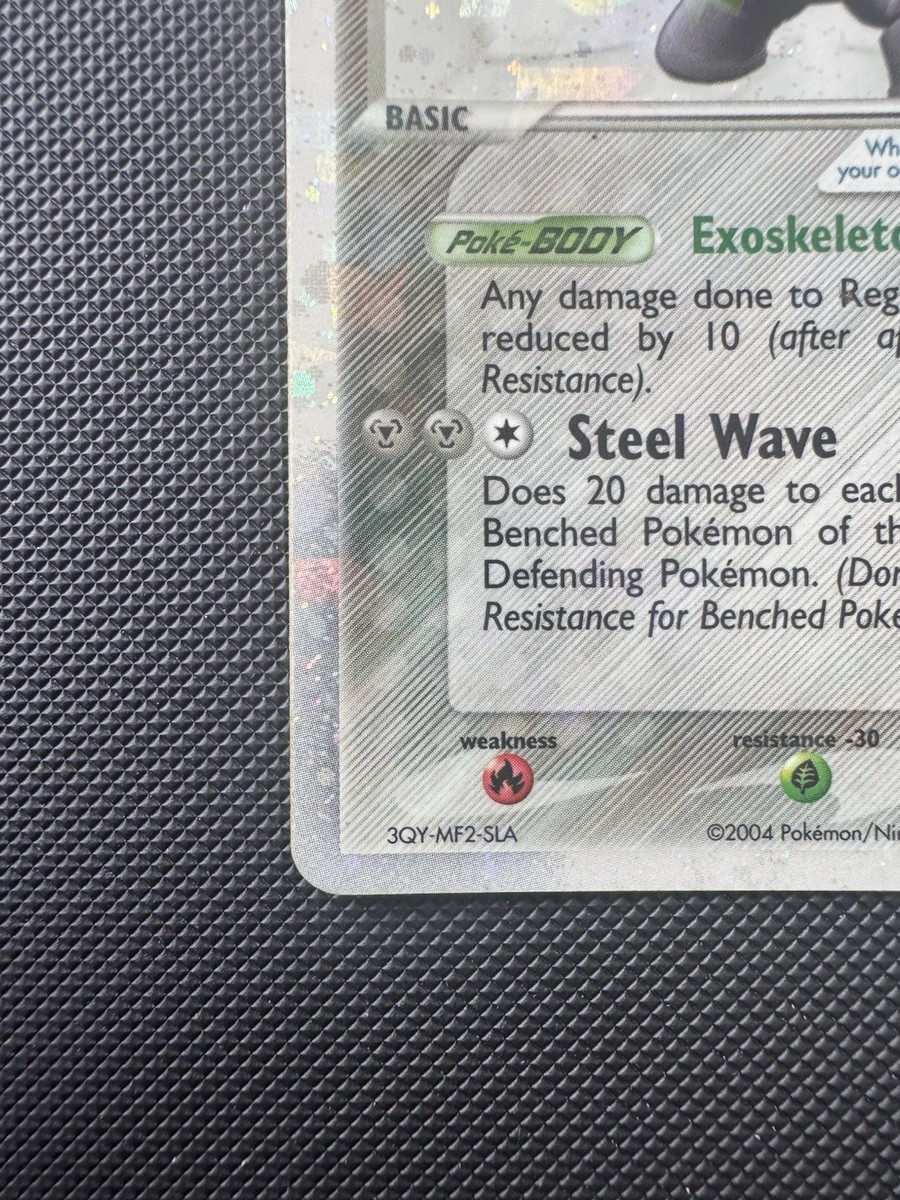 registeel ex pokemon card Registeel ex 100/106