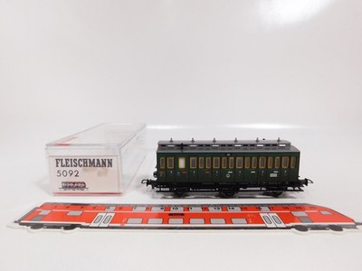 Fleischmann H0 DC 5092 Compartment Passenger Car 1541 DRG Mint Box #DY744-0.5