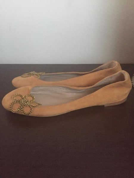 Women Chloé Heels Orange 39.5
