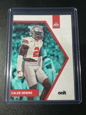 #P-4 - Caleb Downs - Onit The Ohio State University 2025 - Teal Parallel