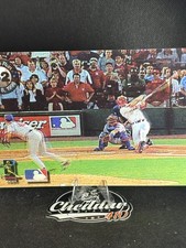 1999 Premier Replays Mark McGwire Home Run Chase #62 5x7 3D