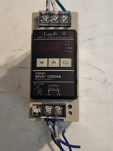 Omron S8VS-12024A/ED2 Alimentatore 24V 5A - Spedizione gratuita - Foto 3 di 3