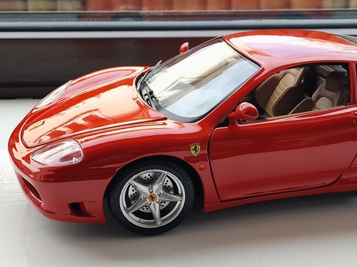 Ferrari 360 Modena Red 1:18 Scale By Bburago Inc Added Side Shields - Picture 7 of 19