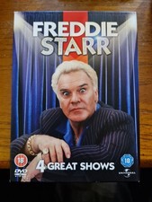 FREDDIE STARR FOUR GREAT SHOWS DVD BOXSET