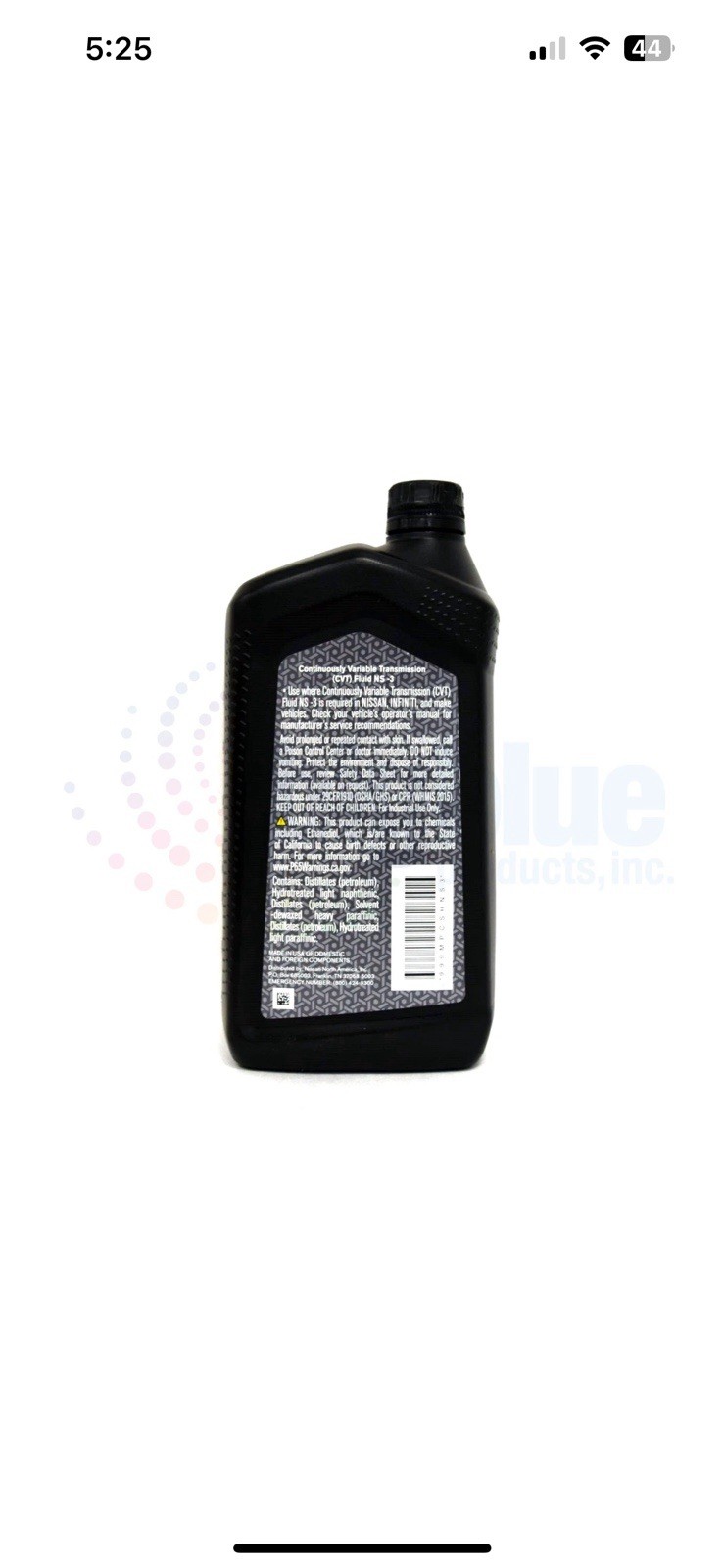 Genuine Nissan CVT Transmission Fluid NS3 - 999MPCSHNS3 - New Packaging!