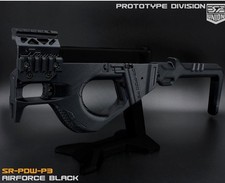 SRU Airsoft SR-PDW-P3 Conversion Kit for Tokyo Marui / WE G17 G18c Gen 3 Black
