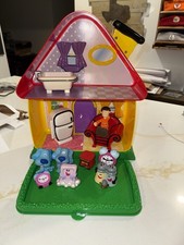 2001 Mattel Blues Clues Joe s BIG Playhouse Playset w/Extras HTF