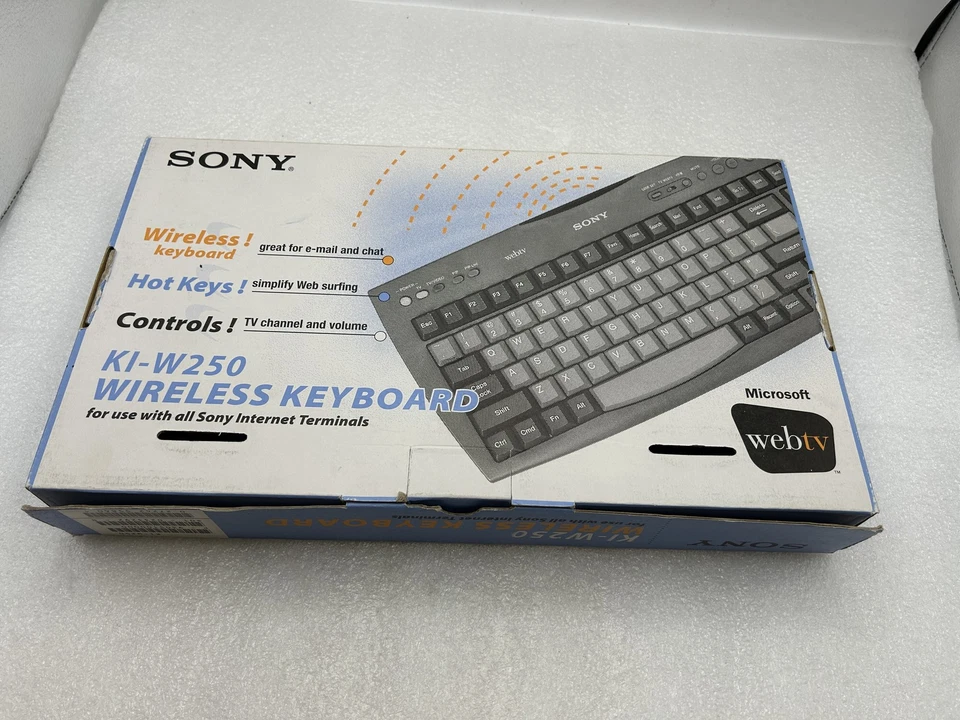 NEW Sony KI-W250 Wireless Keyboard for Sony Internet Terminal in Box - FREE S/H - Image 4 of 4