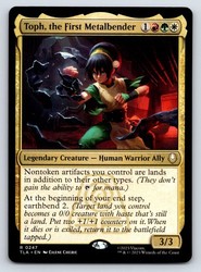 Toph, the First Metalbender #247 Avatar: The Last Airbender MTG