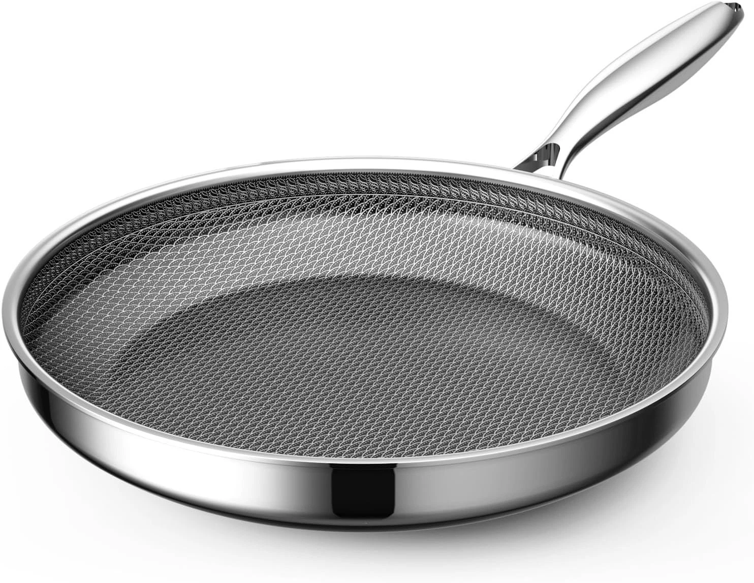 ZEROPAN Non Stick Frying Pans 24cm Hybrid Nonstick 12in Frying Pan Ceramic MHseA
