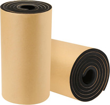2 Pack High Density Self-Adhesive Sound Insulation Acoustic Closed Cell Foam, 0.