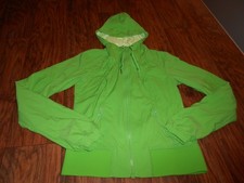 Lululemon womens warm up jacket hood size 6 MINT cond lined