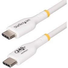 Image of Startech 3M White Usb-C Charging Cable Usb-If Certified Usb C Cable 240W Pd Epr