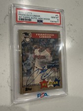 2017 Topps - 1987 Topps 30th Francisco Lindor Auto Ash Wood /10