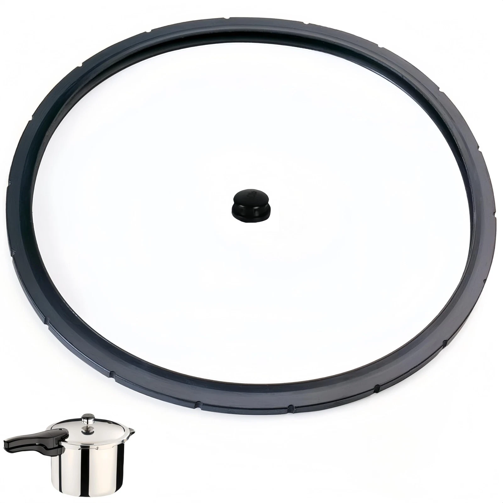 09936 09904 Pressure Cooker Sealing Ring and 4 Quart 6 Quart, Black