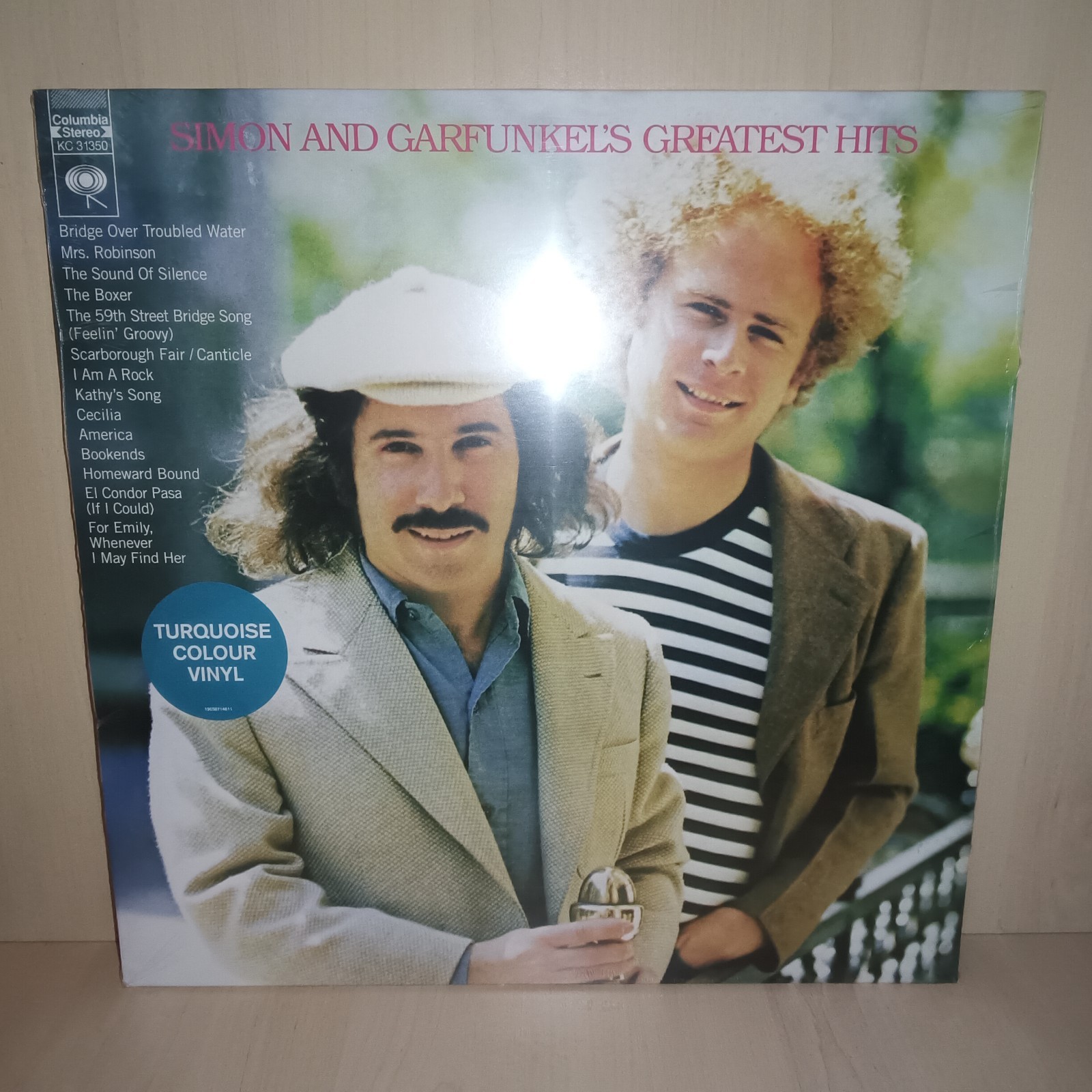 Legacy - Simon & Garfunkel Turquoise Greatest Hits Vinyle - Image 2