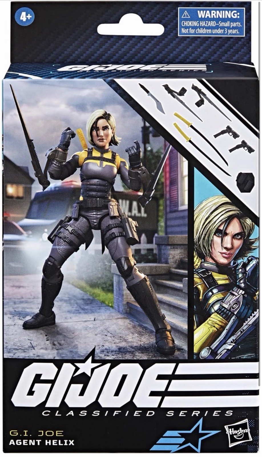 G.I. Joe Classified Series Agent Helix, Collectible G.I. Joe Action Figure #104