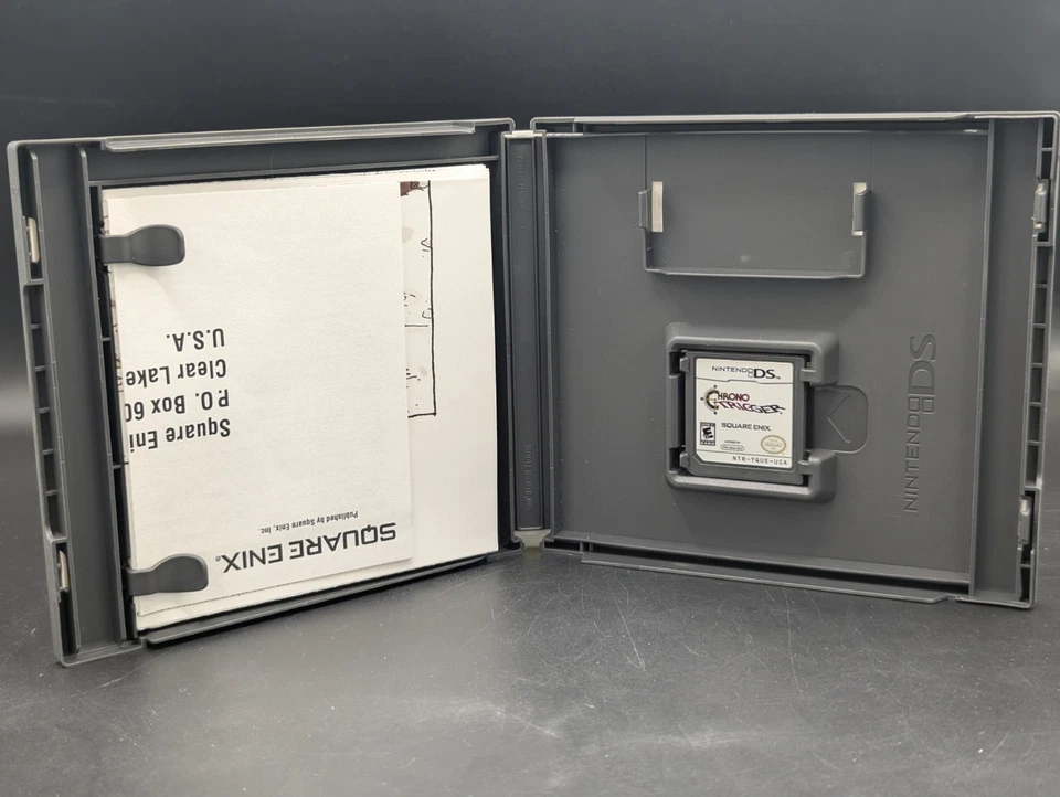 Chrono Trigger (Nintendo DS) CIB con póster y tarjeta de registro - disco como nuevo - impecable  - Imagen 3 de 4