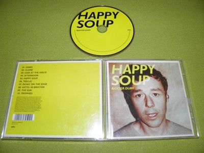 Baxter Dury - Happy Soup - RARE 2011 IMPORT CD / Madelaine Hart / Adrian Utley