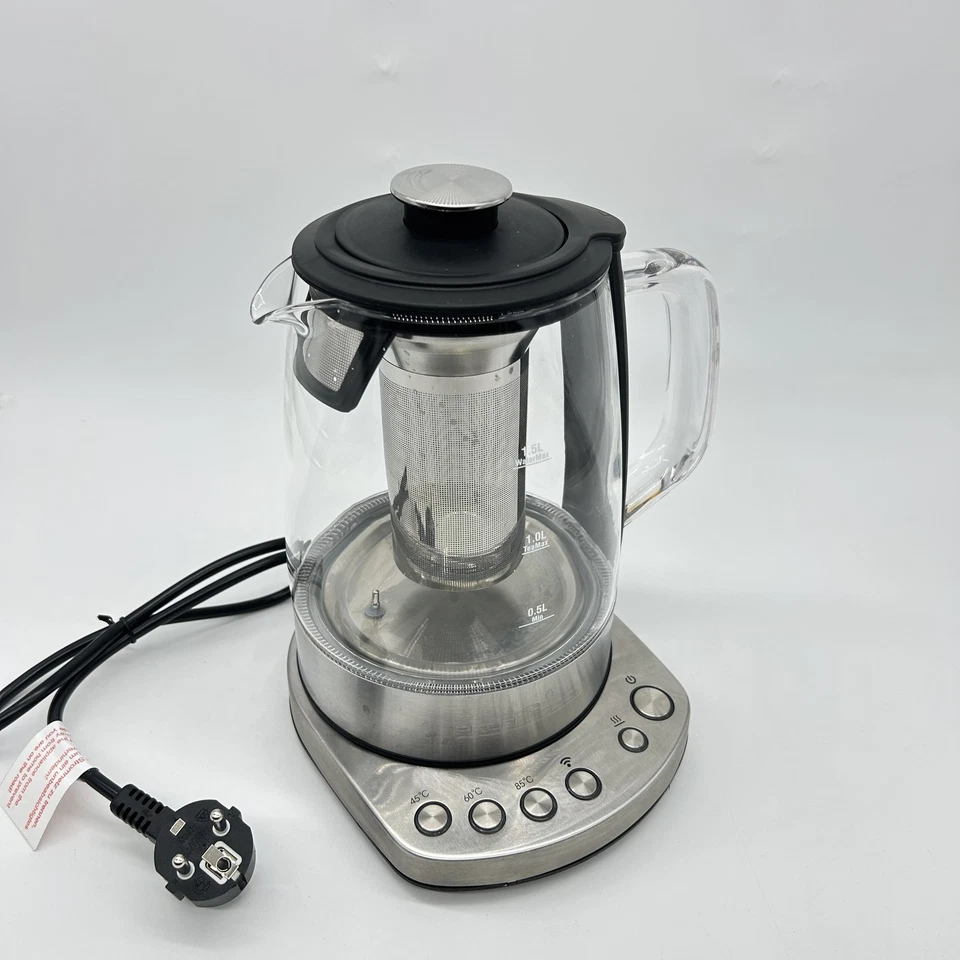 ProfiCook Glas Tee-/Wasserkocher | Wasserkocher | Teekocher | 2in1 | 1,5 Liter | - Bild 3 von 4