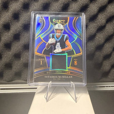 Panini Select Tetairoa McMillan Draft Selections Prizm #DSM-TMN Panthers