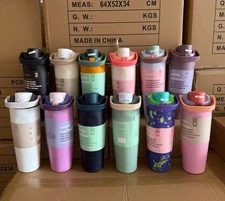 30oz FreeSip Sway Insulated Stainless Steel Water Bottle for Owala Sport Tumbler