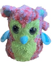 Hatchimal Interactive Bird Pink, Blue Green Blue Wings Lights Sounds Works