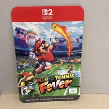 Mario Tennis Fever Nintendo Switch 2 - Costco Display Card