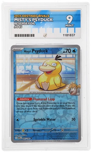 Misty's Psyduck - Destined Rivals 045/182 - Reverse Foil - ACE 9