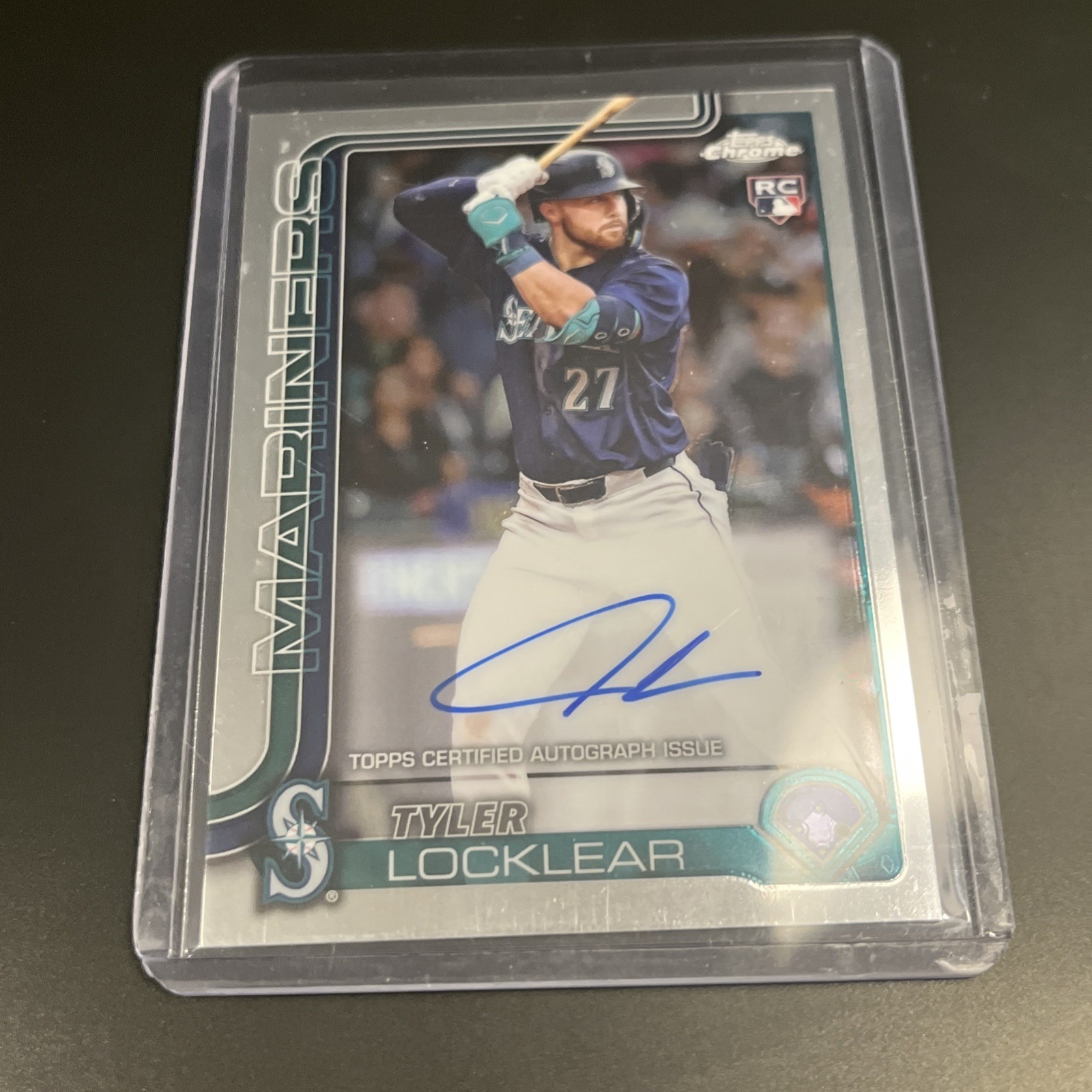 2025 Topps Chrome - Rookie Autographs Tyler Locklear #RA-TL (AU, RC)