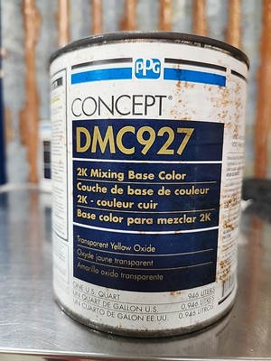 PPG Concept DMC927 Transparent Yellow Oxide Quart NOS