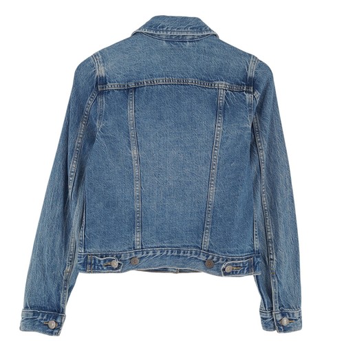 Levi's Denim Jacket Women Cotton Stretch Blue Rs7 Size XS - Picture 3 of 10