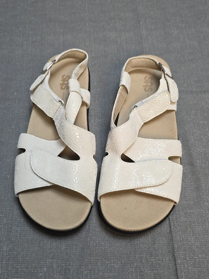 SAS Women's Shoes Huggy Sandal Vanilla 10 Medium Brand New In Box - Image 4 of 4