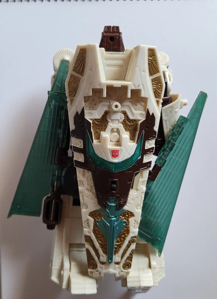 Boneco Transformers Cybertron 2005 Voyager Vector Prime Loose incompleto - Imagem 4 de 4