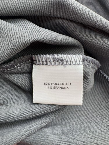 Peter Millar Crown Gray Mens 1/4 Zip Pullover Size XL Performance Stretch *LOGO* - 第 13/19 張圖片